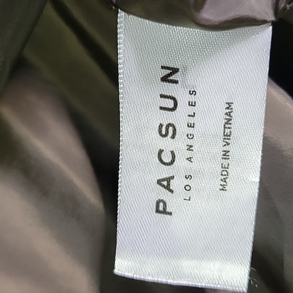 PACSUN Western Floral Embroidered Gas Jacket Mens Size Large - Picture 10 of 11